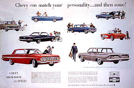 Chevrolet Print Ad 1961
