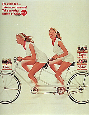 Coco Cola Ad Print Ad 1966