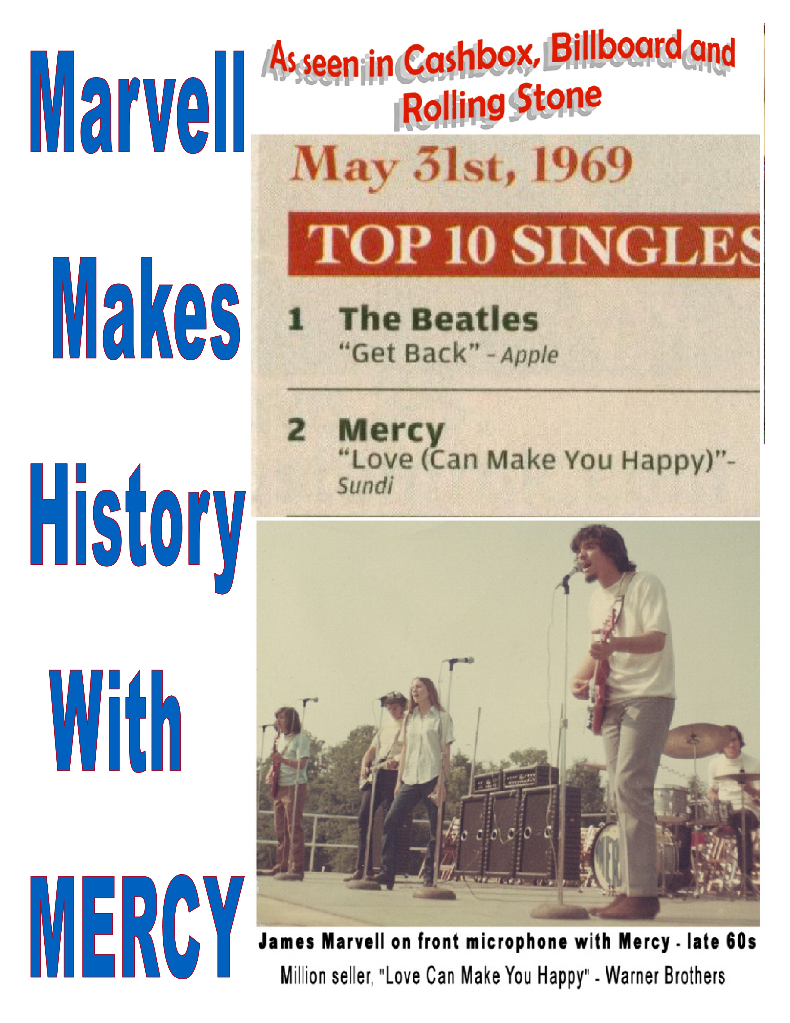 James Marvel - of Band Mercy